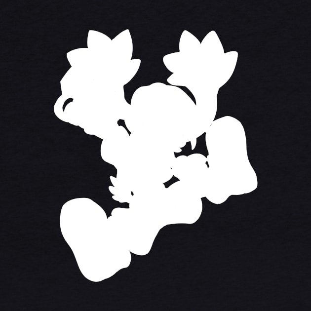 Klonoa Silhouette (White) by cyandreamer